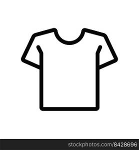 t-shirt Icon Vector. Simple flat symbol.