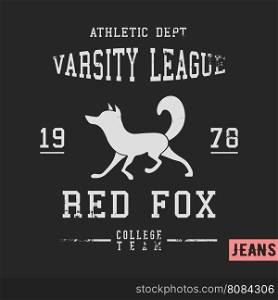 T-shirt print design. Custom workwear vintage stamp. Printing and badge applique label t-shirts, jeans, casual wear. Vector illustration.