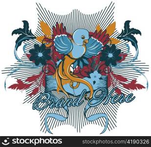 t-shirt vector design - color separation on layers - ready to print on t-shirt or something else