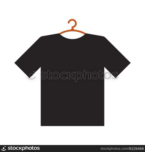 T-shirts on Hangers icon vector illustration symbol design
