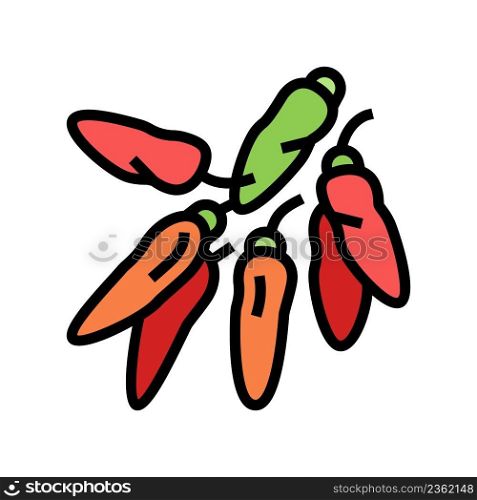 tabasco sauce color icon vector. tabasco sauce sign. isolated symbol illustration. tabasco sauce color icon vector illustration