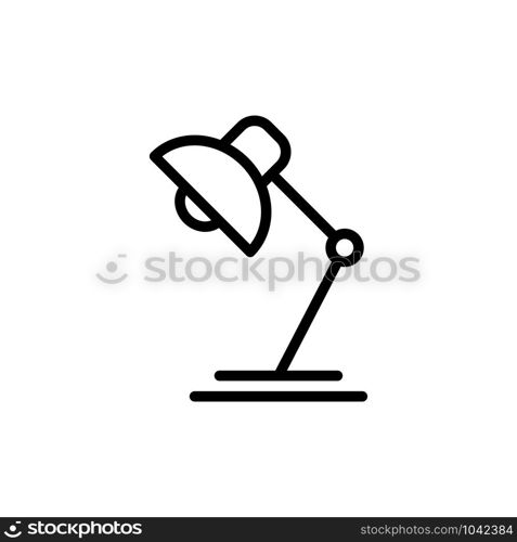 Table lamp icon