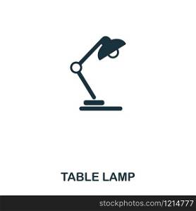Table Lamp icon. Line style icon design. UI. Illustration of table lamp icon. Pictogram isolated on white. Ready to use in web design, apps, software, print. Table Lamp icon. Line style icon design. UI. Illustration of table lamp icon. Pictogram isolated on white. Ready to use in web design, apps, software, print.