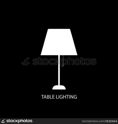 Table lamp icon vector illustration design.