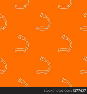 Table microphone pattern vector orange for any web design best. Table microphone pattern vector orange