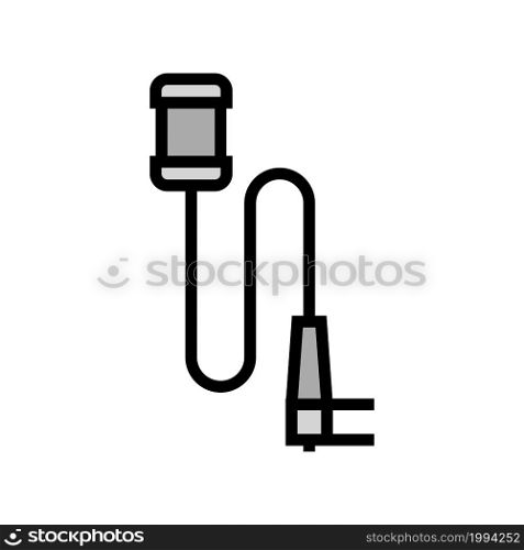 table phone holder color icon vector. table phone holder sign. isolated symbol illustration. table phone holder color icon vector illustration
