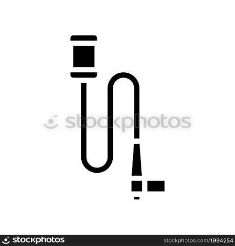 table phone holder glyph icon vector. table phone holder sign. isolated contour symbol black illustration. table phone holder glyph icon vector illustration