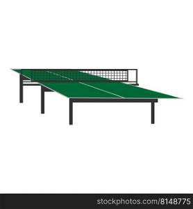 table tennis court icon vector illustration design
