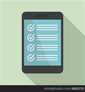 Tablet actions icon. Flat illustration of tablet actions vector icon for web design. Tablet actions icon, flat style