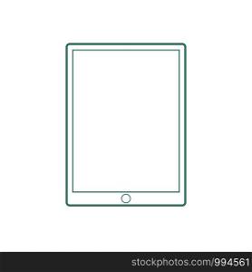 tablet icon sign. Elecnronic device. Vector eps10