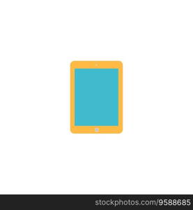 Tablet Icon Vector. Flat color symbol. Tablet Icon Vector