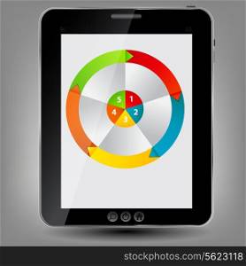 Tablet icon vector illustration