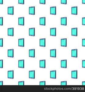 Tablet pattern. Cartoon illustration of tablet vector pattern for web. Tablet pattern, cartoon style