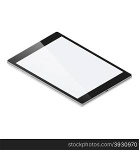 Tablet pc detailed isometric icon. Tablet pc detailed isometric icon vector graphic illustration