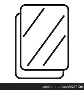 Tablet replace screen icon outline vector. Mobile broken. Computer service. Tablet replace screen icon outline vector. Mobile broken