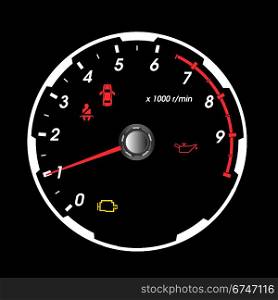 tachometer car