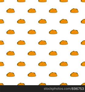 Tacos pattern seamless in flat style for any design. Tacos pattern seamless