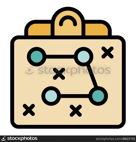 Tactical courage icon outline vector. Self people. Skill work color flat. Tactical courage icon vector flat