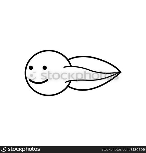 tadpoles icon logo vector design template