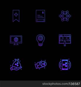 tag ,bill , invoice , global  ,internet , screen , computer , bulb, setting ,idea , crypto , currency , crypto currency , sharing , crypto currency apps , icons , flat , icon , set , vector , qualilty , design , collection , creative , 