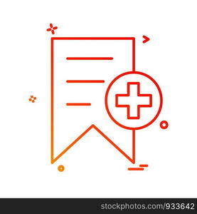 Tag icon design vector