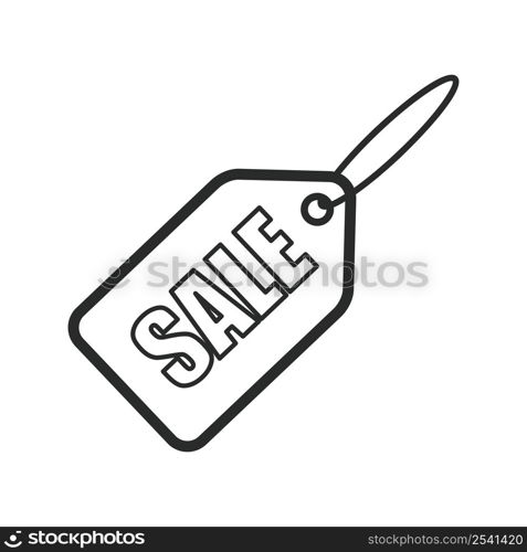 Tag price icon vector design illustration