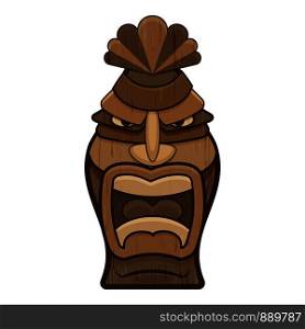 Tahiti idol icon. Cartoon of tahiti idol vector icon for web design isolated on white background. Tahiti idol icon, cartoon style