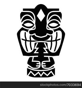 Tahiti idol icon. Simple illustration of tahiti idol vector icon for web design isolated on white background. Tahiti idol icon, simple style