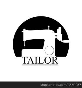 Tailor icon template vector design