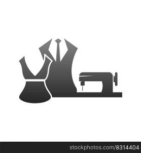 Tailor logo icon design illustration