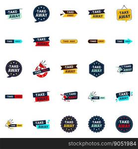 Take Away Vector Pack 25 High Impact Designs for Graphic Designers
