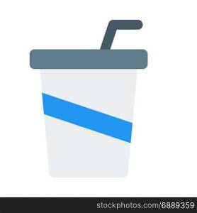 takeaway cup, icon on isolated background