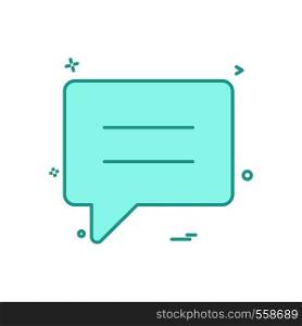 talking text sms chat icon vector design