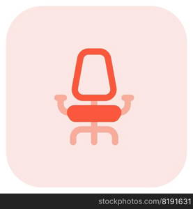 Tall armchair to enhance posture when seated