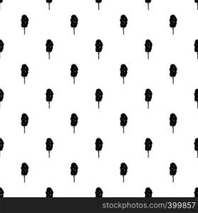 Tall wood pattern. Simple illustration of tall wood vector pattern for web. Tall wood pattern, simple style