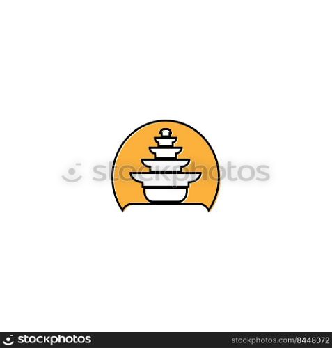 tample icon vector