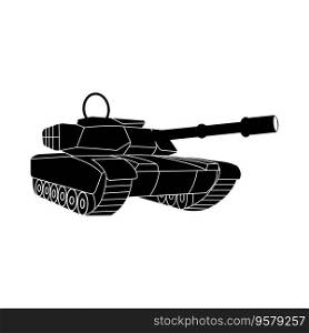 Tank icon vector illustration symbol design