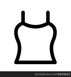 tank top, icon on isolated background