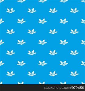 Tap gas pattern vector seamless blue repeat for any use. Tap gas pattern vector seamless blue