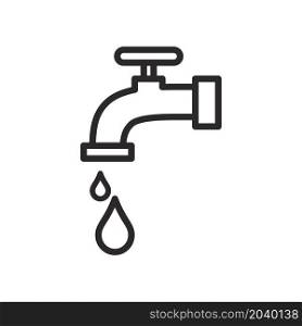 tap water icon vector design illustration