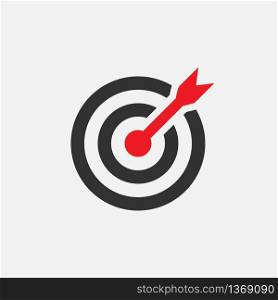 Target business icon concept. Vector illustration. EPS 10. Target business icon concept. Vector illustration EPS 10