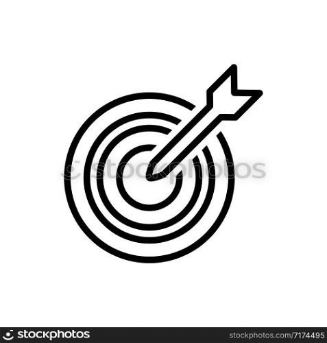Target dart icon trendy