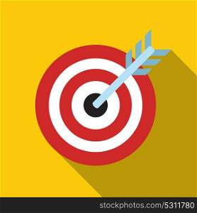 Target Flat Concept Icon Vector Illustration. Target Icon Image. Target Icon Sign.. Target Flat Concept Icon Vector Illustration. Target Icon Image.