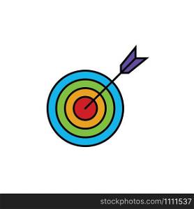 target icon, illustration design template