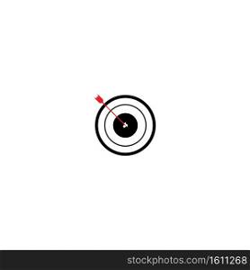 Target icon symbol vector,design background