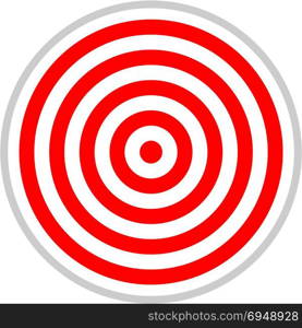 Target Icon, Target Board Vector Art Illustration
