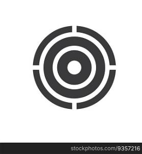 target icon vector concept design template web