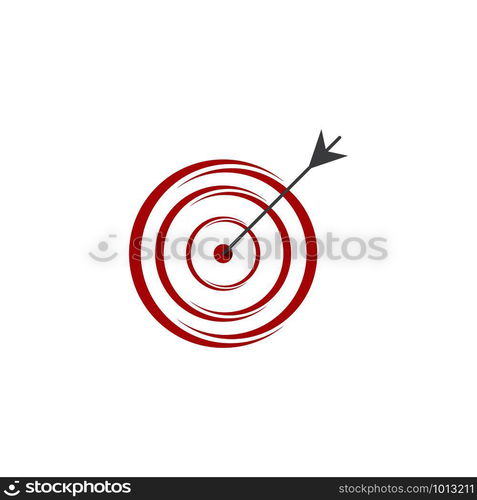 Target icon vector icon illustration design