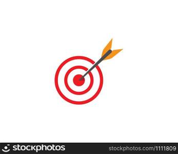 Target icon vector ilustration template