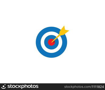 Target icon vector ilustration template